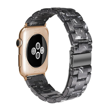 Apple Resin Slim Watch Band in multiple colours showing lightweight 35g construction and compatibility with Apple Watch