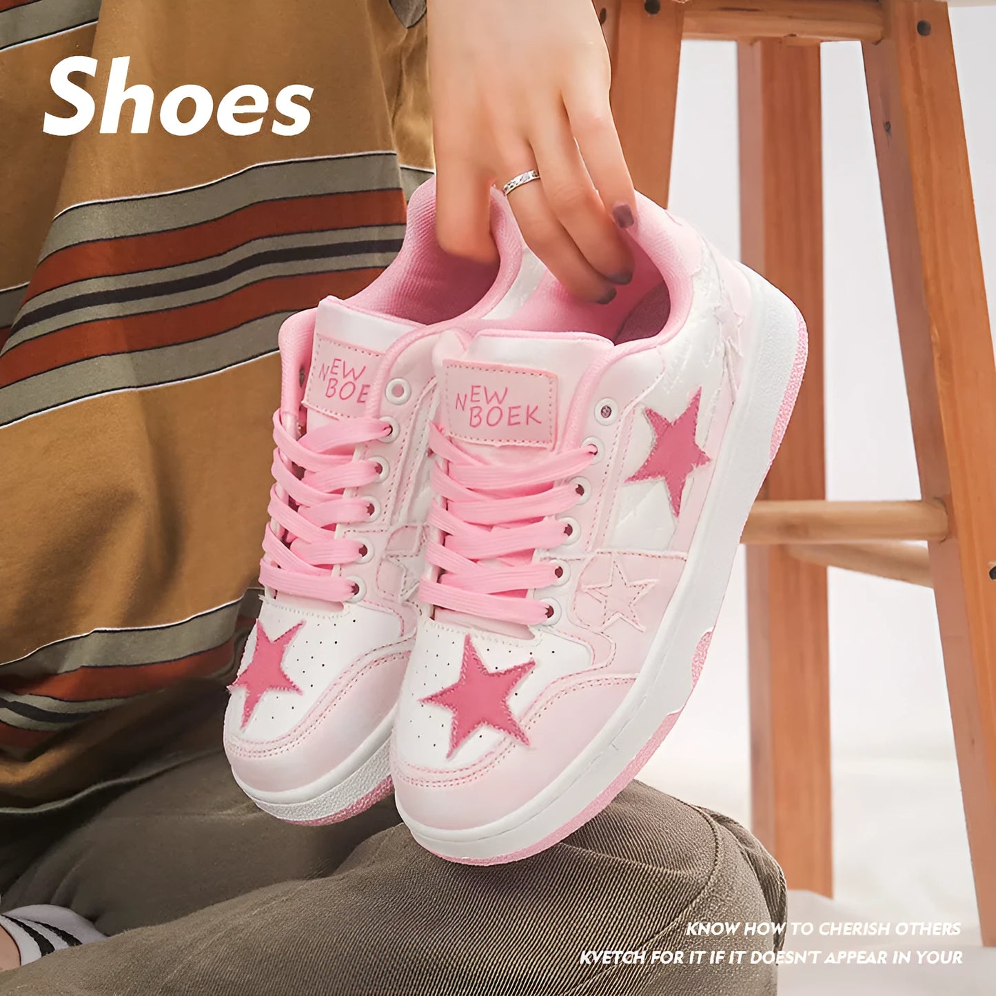Adult skateboard shoes with denim upper and round toe design in black, green, pink colours