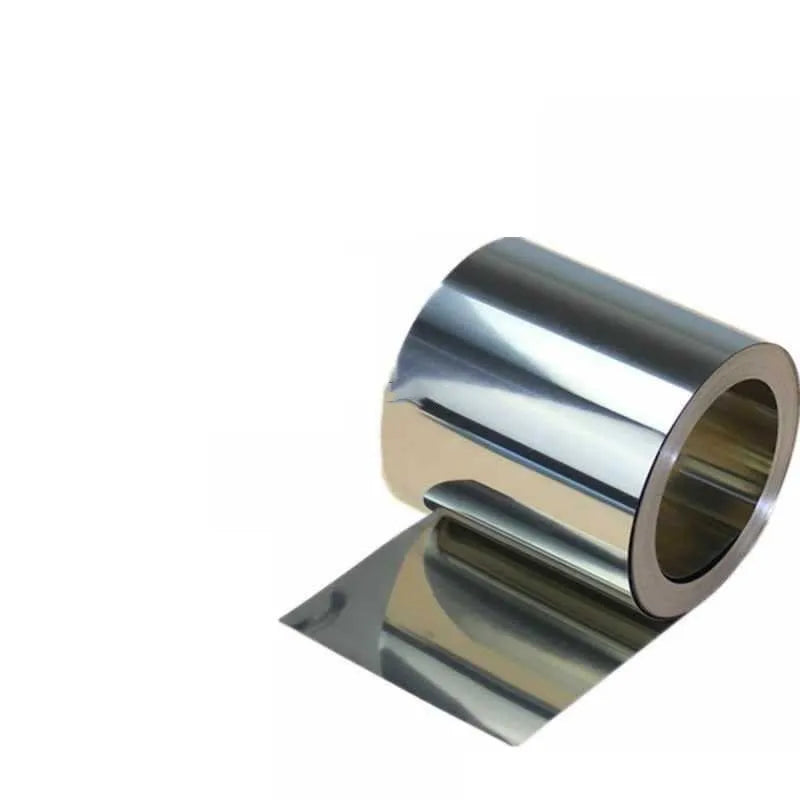 304 stainless steel strip with leather in roll form showing thickness and width options for automotive repair applications