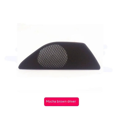 BMW 5 Series front door speaker cover in ABS PC plastic, shown in a selection of colours.