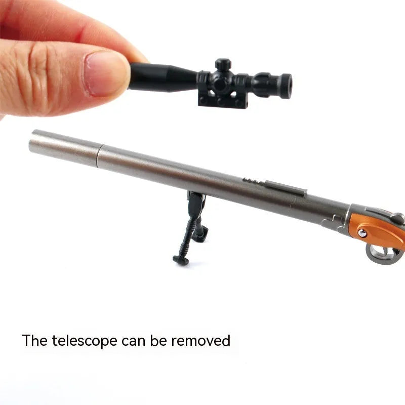 Eating Chicken 98K sniper rifle design gel pen with 0.5mm tip and plastic construction