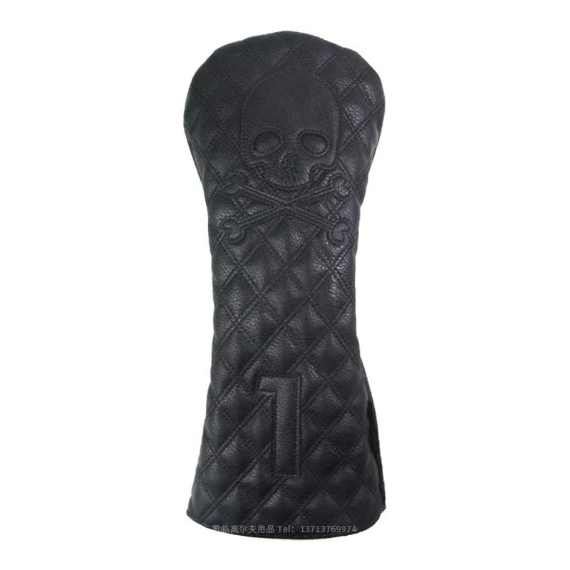 Golf waterproof protective cover for wooden poles in black and white options