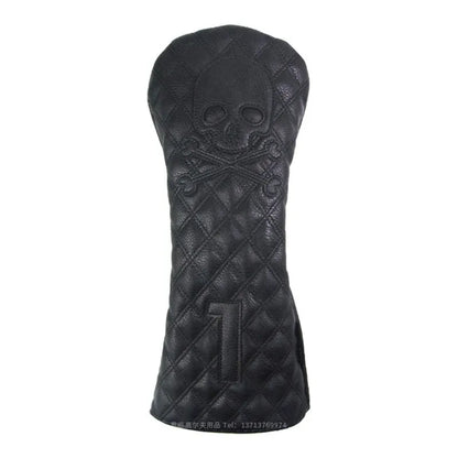 Golf waterproof protective cover for wooden poles in black and white options