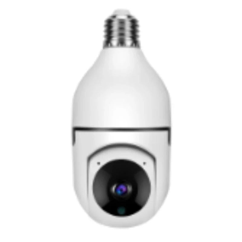 Versatile 1080p Wi-Fi Camera Bulb with 4x Zoom and Smart Home Monitoring Features