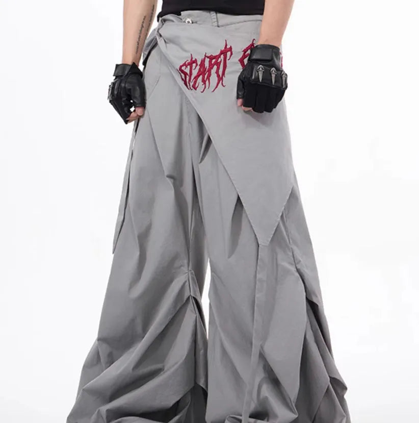 Boys' wide-leg summer pants in Korean style solid colours