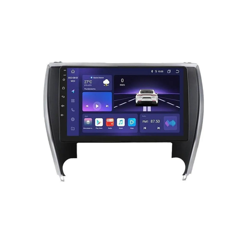 Car Navigator All-in-One Machine with 10-Inch Screen for Toyota Camry 2015, Vehicle-Mounted MP5 Player with 12V Power, Quad-Core Processor Options Including 7862G, 2G, and 4G WIFI Versions with CarPlay Support, Metal ABS Construction