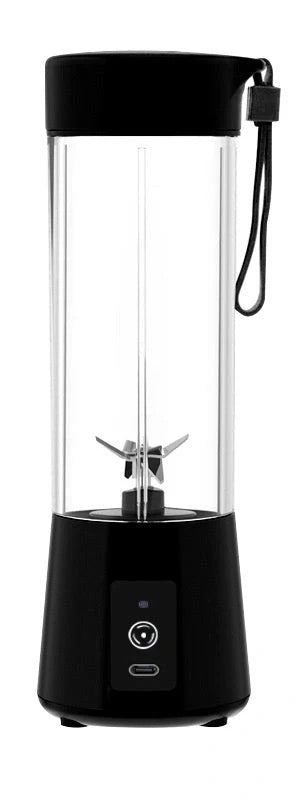 Portable electric juicer with stainless steel blade in various colors