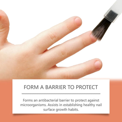 15ml glass and plastic bottle of bitter anti-bite nail water for children