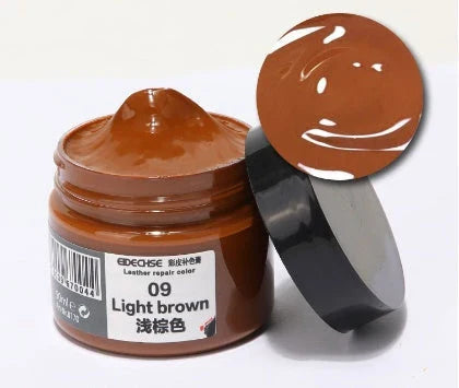 Leather Repair Restoration Kit - Revive Discolored, Scratched, or Faded Leather