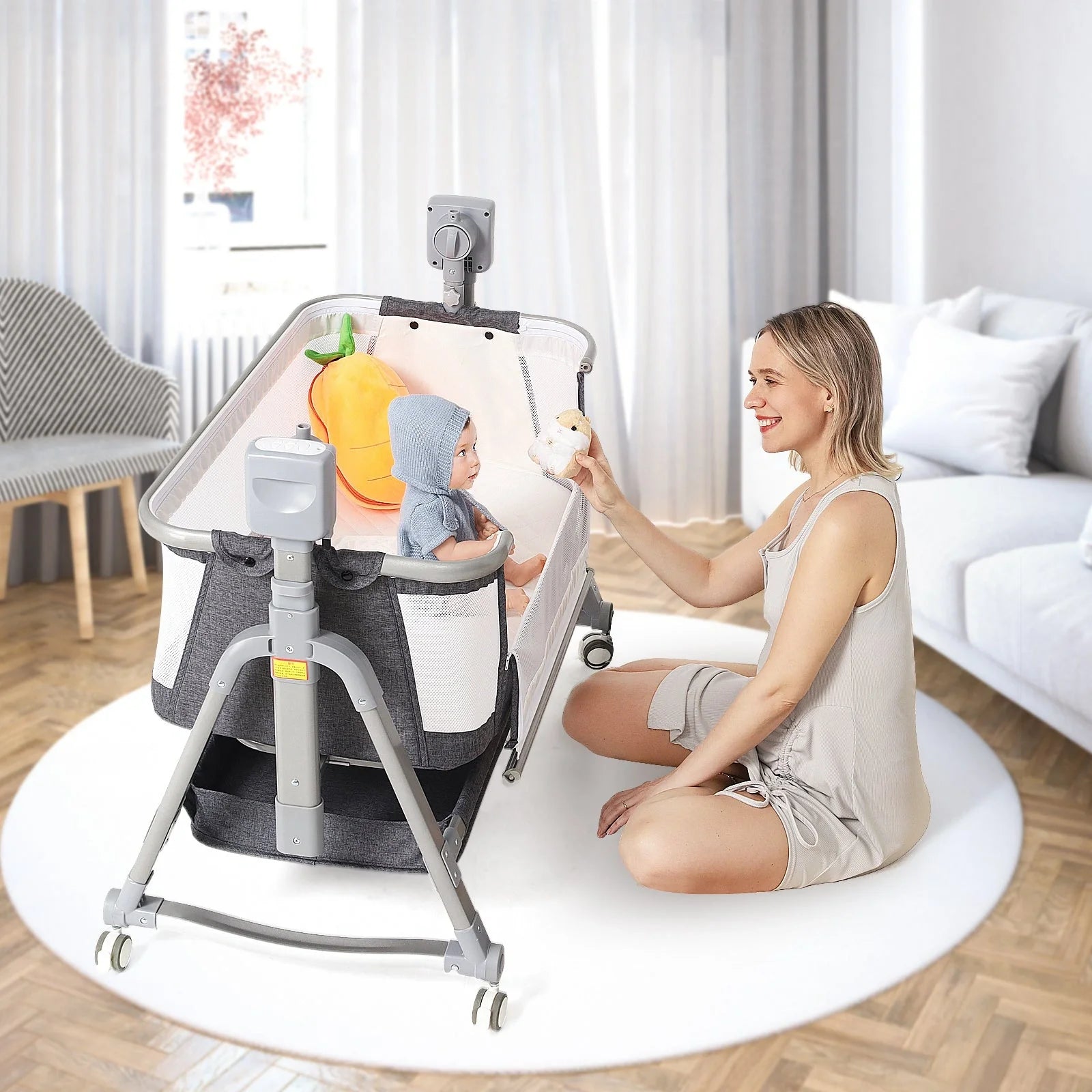Baby Multi-functional Electric Shaker Rocking Chair with remote control