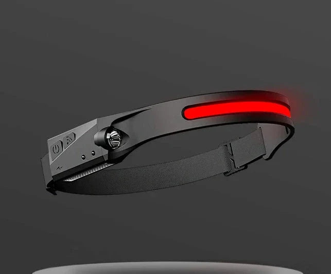 A versatile LED headlamp with a wide-angle beam, long-range side lighting, and hands-free operation for outdoor adventures