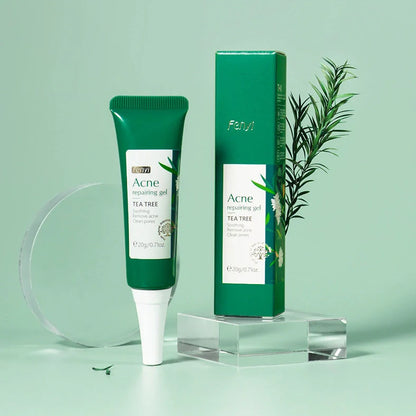 20g moisturising skincare container with acne medicine and tea tree oil formula