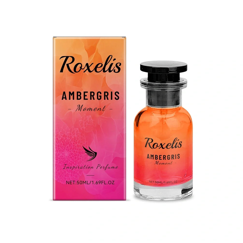 Inspiration Perfume 50ml bottle measuring 4.4x10.4cm with botanical extract formula