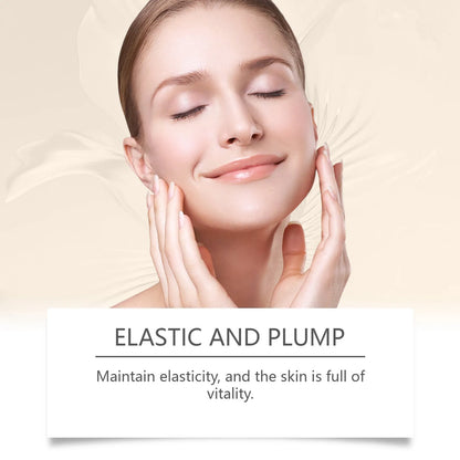 Collagen Firming Care Solution 30ml serum bottle measuring 2.8 x 2.8 x 10.3 cm