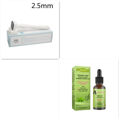 59ml rosemary mint hair growth fluid bottle with natural plant extract formula for scalp massage treatment