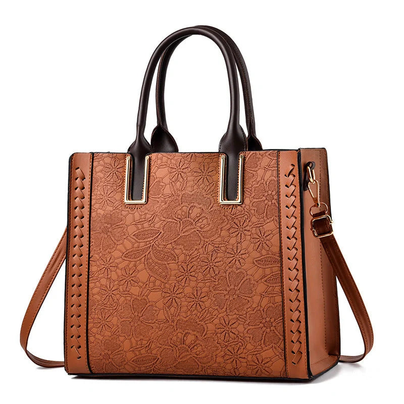 Adjustable PU Leather Shoulder Bag for Women in various colours