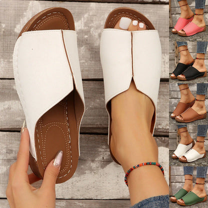 Stylish summer wedge sandals for women in various colors and sizes