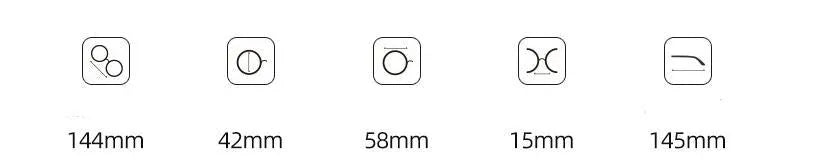 Full frame anti-blue light myopia glasses for men, square TR90 and metal frame with PC lens, retro literary style