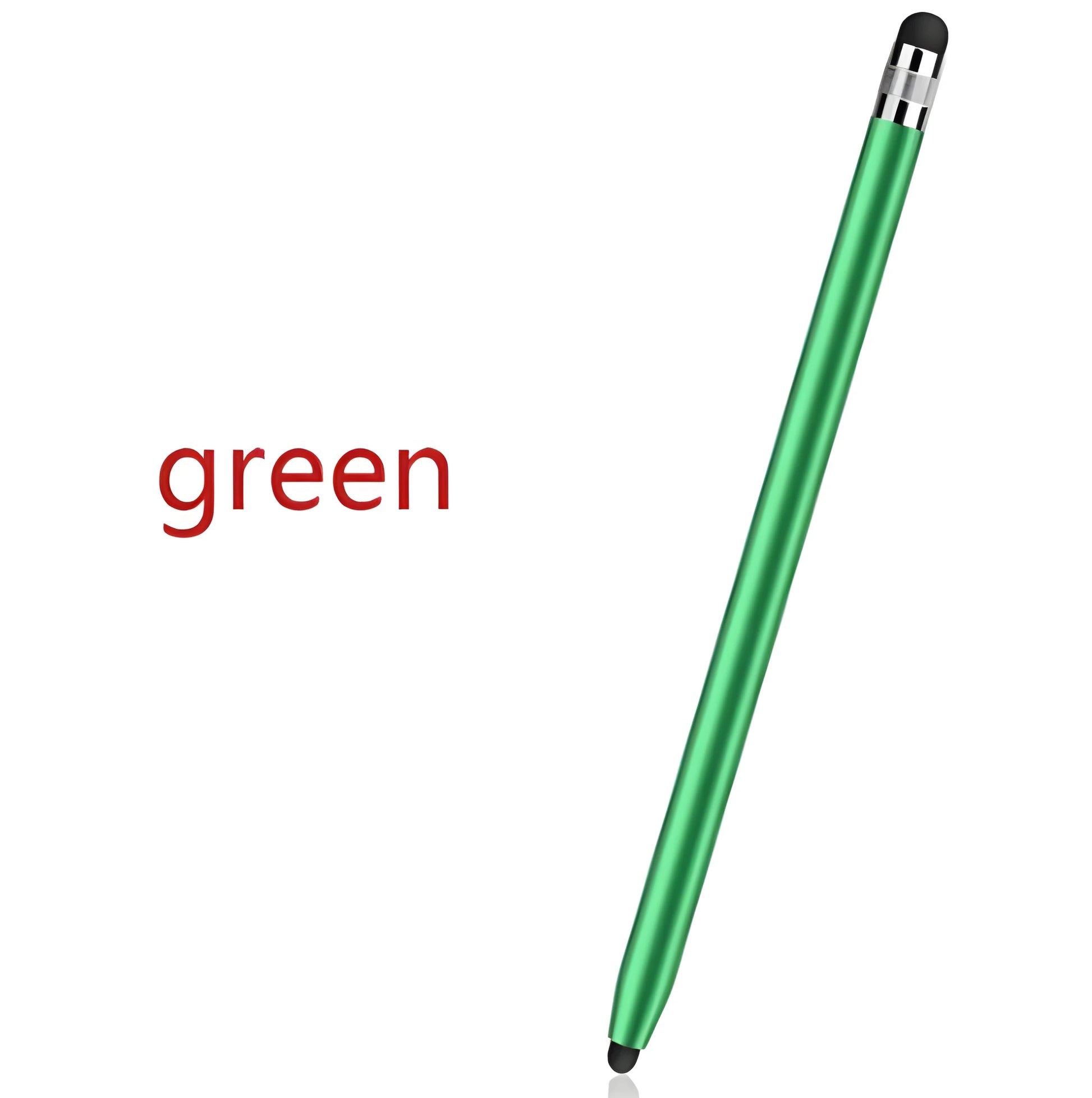 Two-in-one metal touch screen pen in various colours for use with Samsung, Apple, and Xiaomi devices