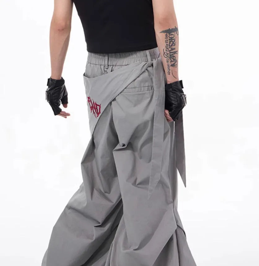 Boys' wide-leg summer pants in Korean style solid colours