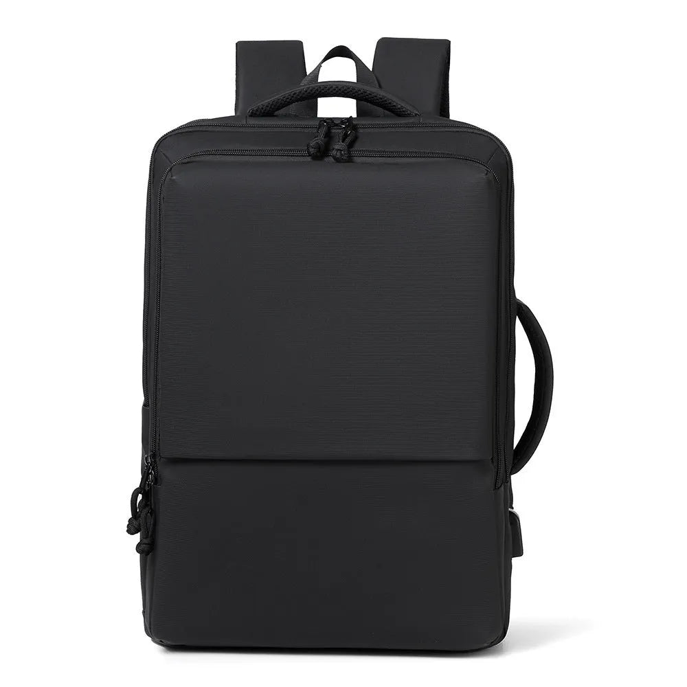 Waterproof oxford cloth commuter backpack in multiple colours with air pillow belt