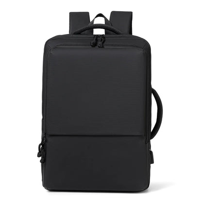 Waterproof oxford cloth commuter backpack in multiple colours with air pillow belt
