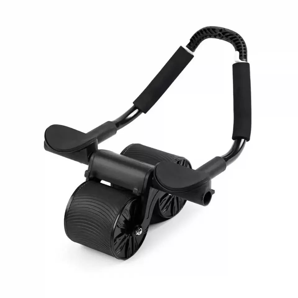 Multi-functional Health Wheel with Automatic Rebound and Yoga Mat for abdominal exercises