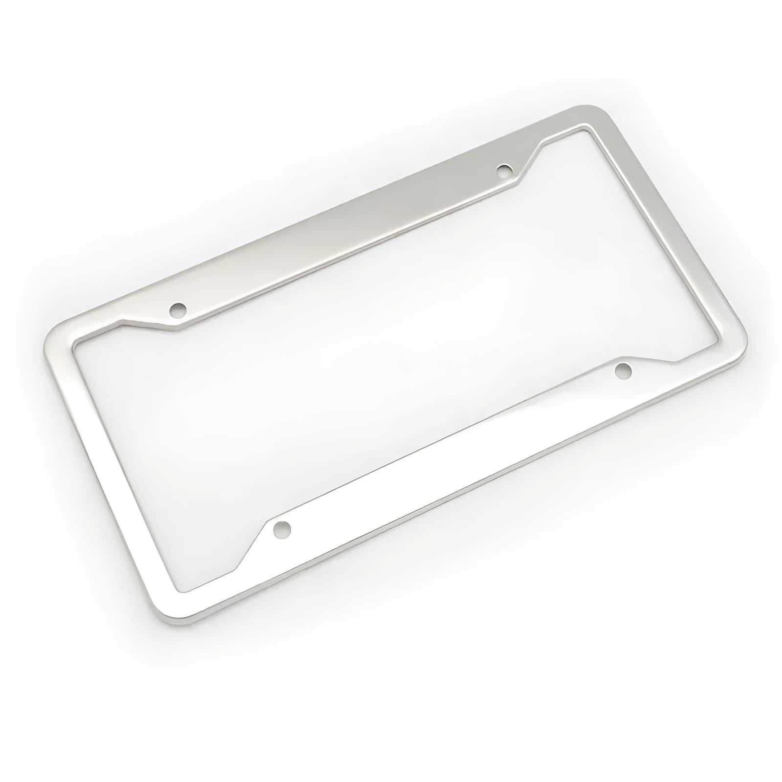 Aluminium alloy licence plate frame in four colour options showing 200x150x20mm dimensions