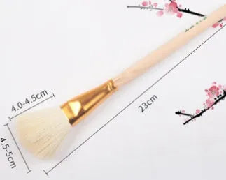 Wool brush painting pen with soft head for watercolour and oil painting with ceramic tracing