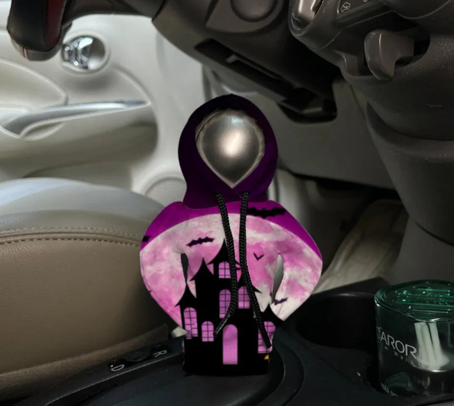 Halloween car gear decorative polyester handle rod cover, loose fit, single pack