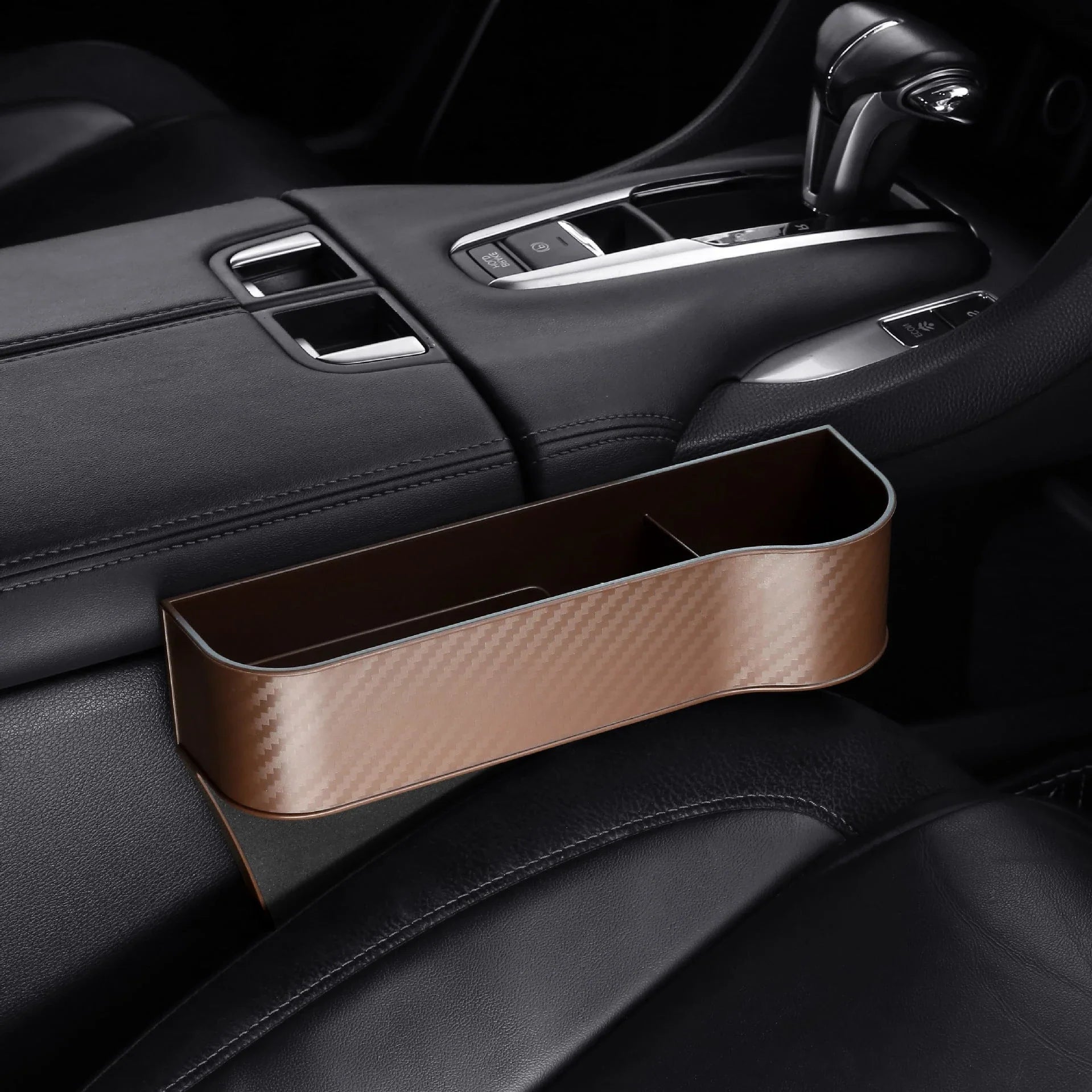 Convenient Car Seat Gap Organizer - Store Your Essentials Securely in Your Vehicle's Console Gap