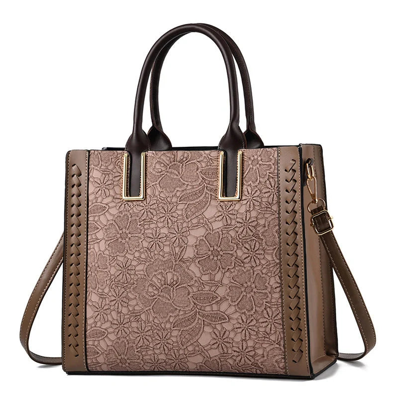 Adjustable PU Leather Shoulder Bag for Women in various colours