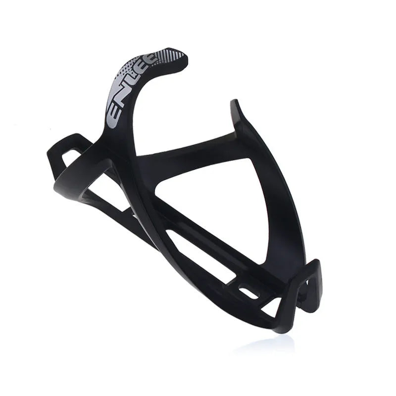 TPR plastic mountain bike water bottle cage in choice of six colours.
