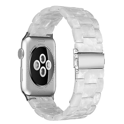 Apple Resin Slim Watch Band in multiple colours showing lightweight 35g construction and compatibility with Apple Watch