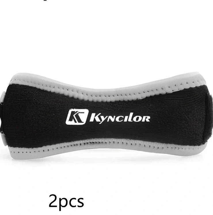 Tibia breathable knee strap in multiple colours with adjustable fastening for sports support