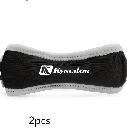 Tibia breathable knee strap in multiple colours with adjustable fastening for sports support