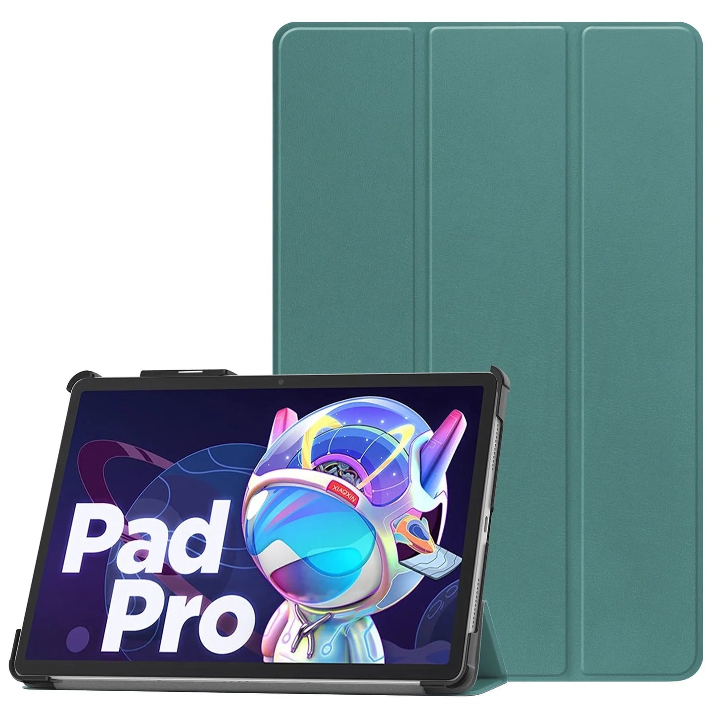 Lenovo Tab P12 tablet protective case with built-in stand in various colour and pattern options.