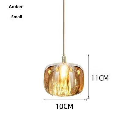 Nordic designer crystal chandelier with geometric arrangement available in large and small sizes