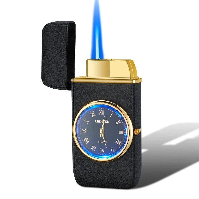 Multifunctional Lighter Watch with Sleek Design and Premium Materials
