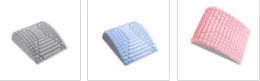 Premium back stretcher pillow with acupressure design to relieve neck, lumbar, and sciatica pain