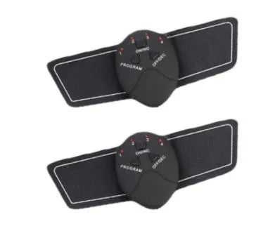 EMS hip muscle training stimulator with host unit and buttock patch for abdominal toning and buttock lifting