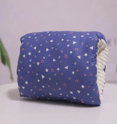 Adjustable nursing pillow with various color options, designed to provide comfort and support for breastfeeding mothers