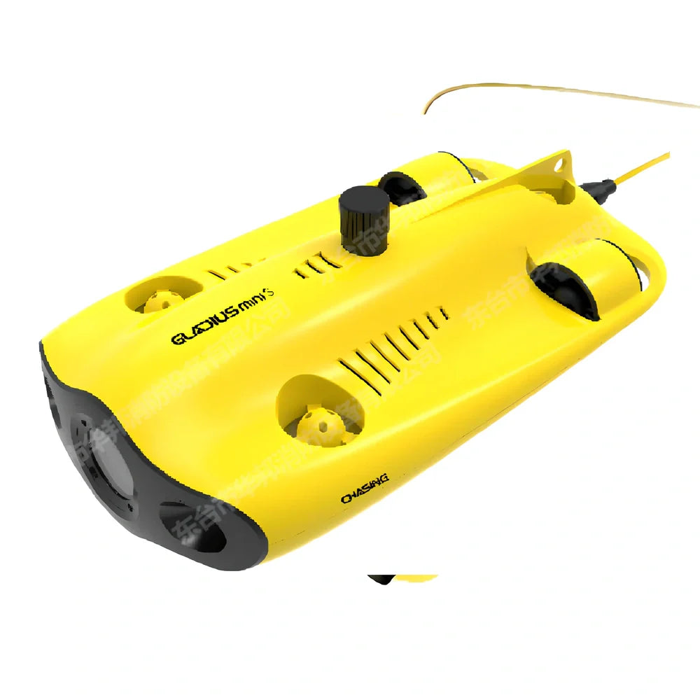 Underwater robot host with remote control, 386x266x138mm size, 100m cable for rescue and photography at 100m depth