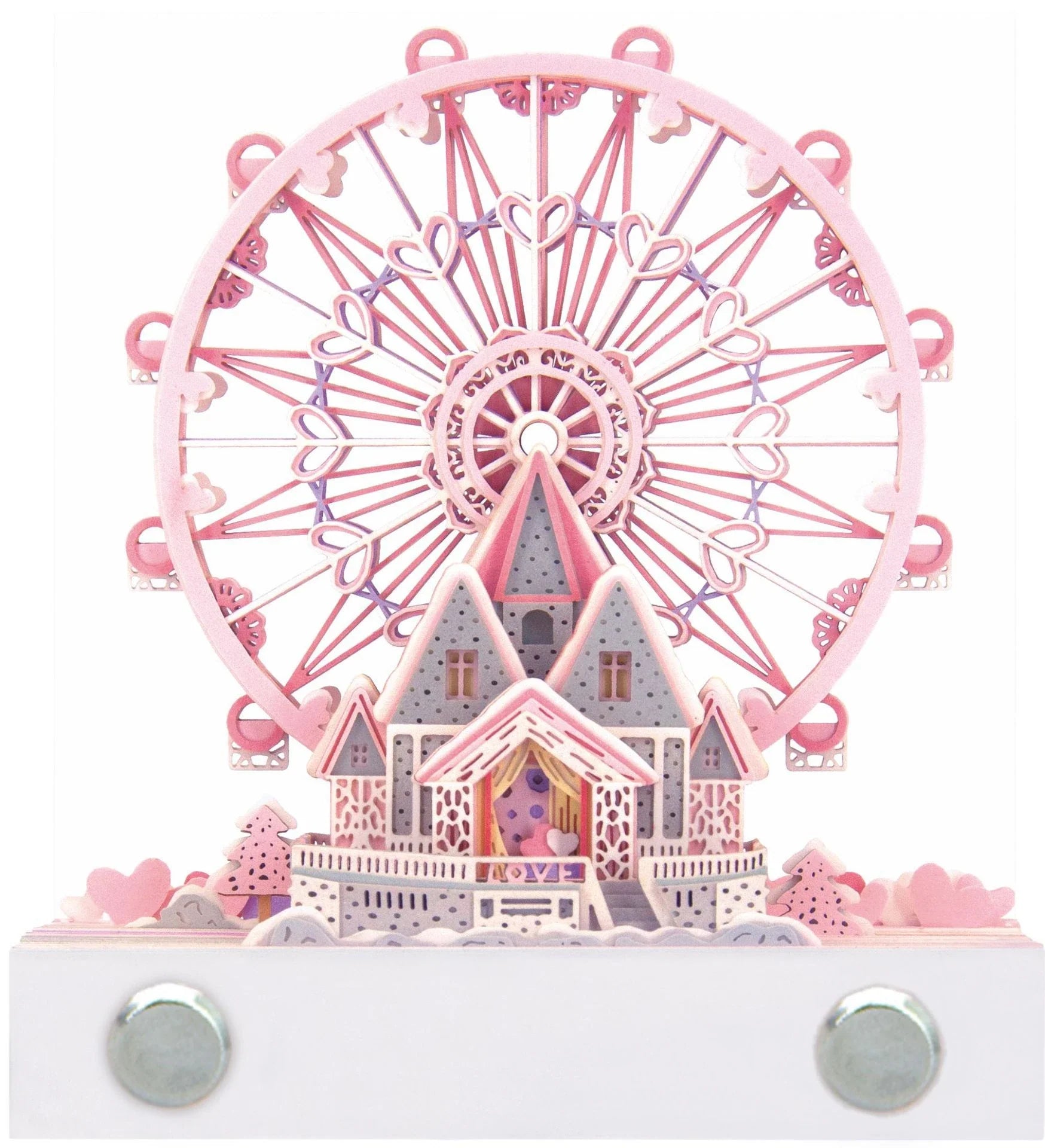 Enchanting 3D paper carving calendar notepad with intricate designs and practical features for everyday use