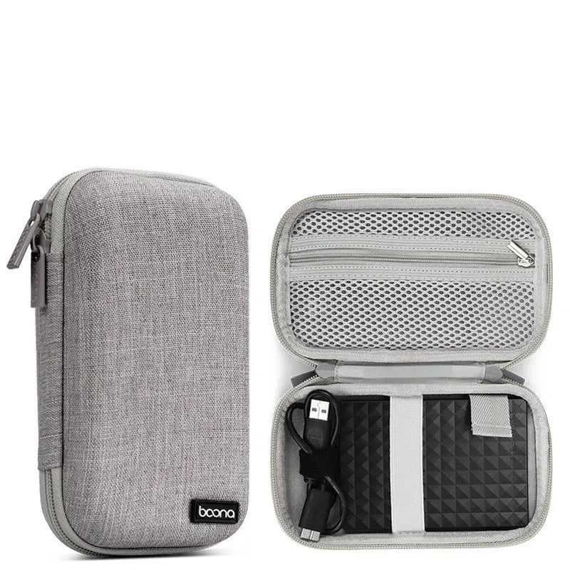 2.5-inch mobile hard disk protective case in Oxford cloth with multiple layer configuration options