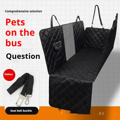 Pet car cushion mat for dogs in three colour and style options