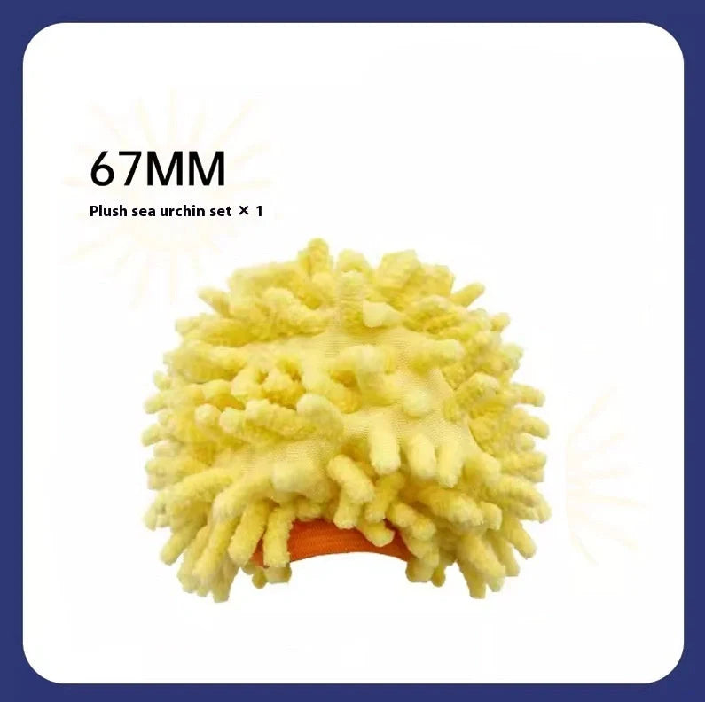 Durable rubber dog ball toys in bright colours for bite resistance and training