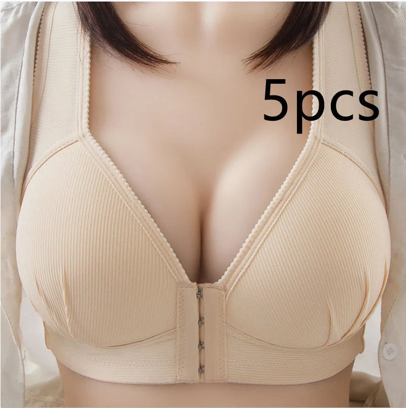 A backless push-up bra designed for small busts, featuring adjustable straps and a supportive construction.