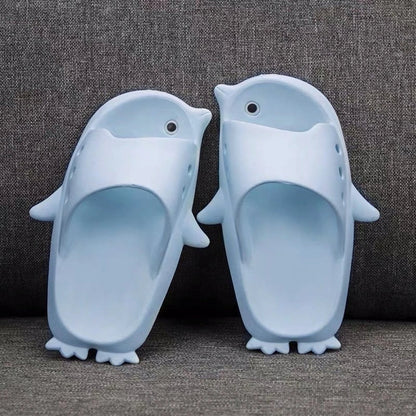 Children's penguin princess sandals with non-slip soles in multiple colours