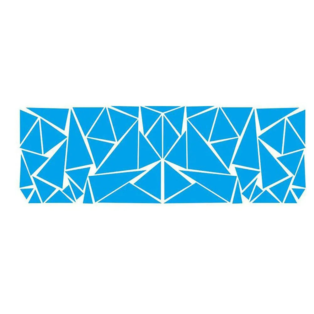Geometry pattern car modification sticker for rear wheel arch decoration in five colour options